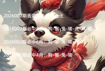2026002期香港彩必中四肖王