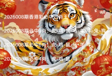 2026008期香港彩必中四肖王
