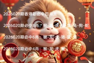 2026020期香港彩必中四肖王