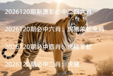 2026120期新澳彩必中二四六肖