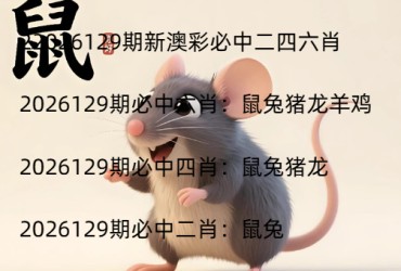 2026129期新澳彩必中二四六肖