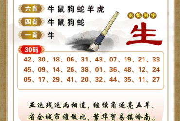 2026052期香港彩九肖30码中特