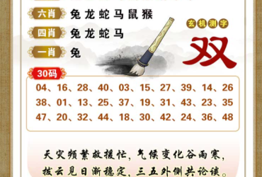 2026070期香港彩九肖30码中特