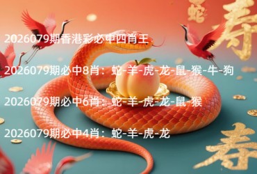 2026079期香港彩必中四肖王