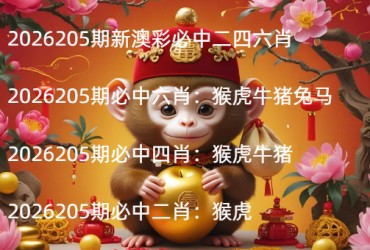 2026205期新澳彩必中二四六肖