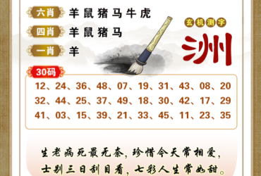2026087期香港彩九肖30码中特