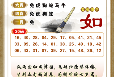 2026088期香港彩九肖30码中特