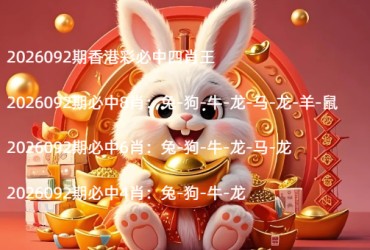 2026092期香港彩必中四肖王