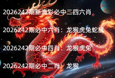 2026242期新澳彩必中二四六肖