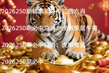 2026250期新澳彩必中二四六肖
