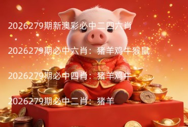 2026279期新澳彩必中二四六肖