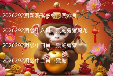2026292期新澳彩必中二四六肖